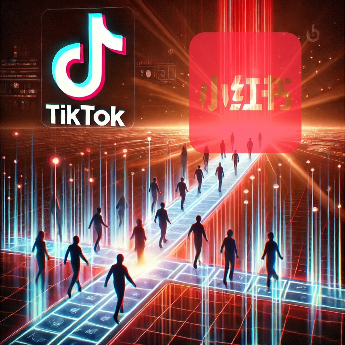 Tiktok ban, tiktok refugees transitioning from TikTok to Rednote