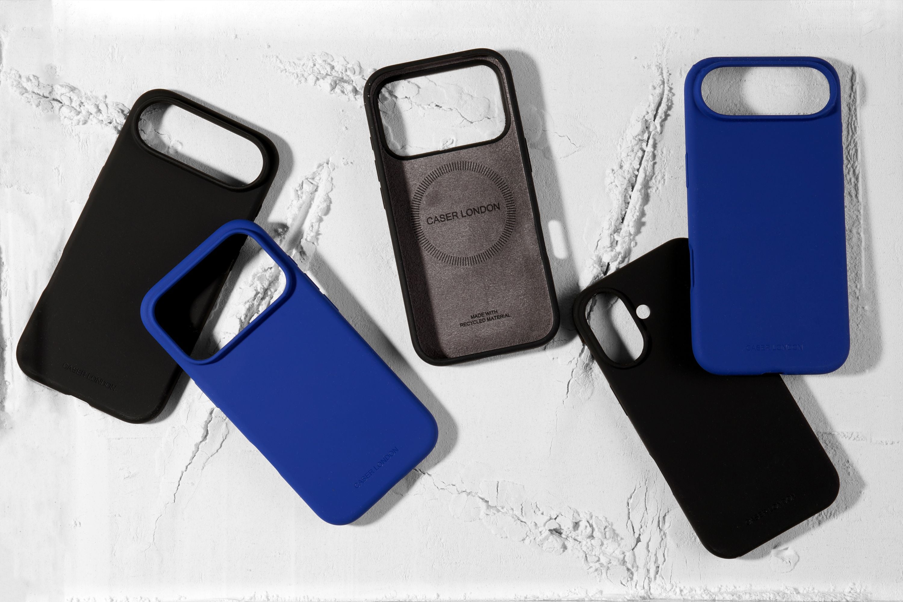 CASER LONDON the classic collection premium liquid silicone iphone 17 pro case, iphone 17 pro max case, iphone 17 case and iphone air case