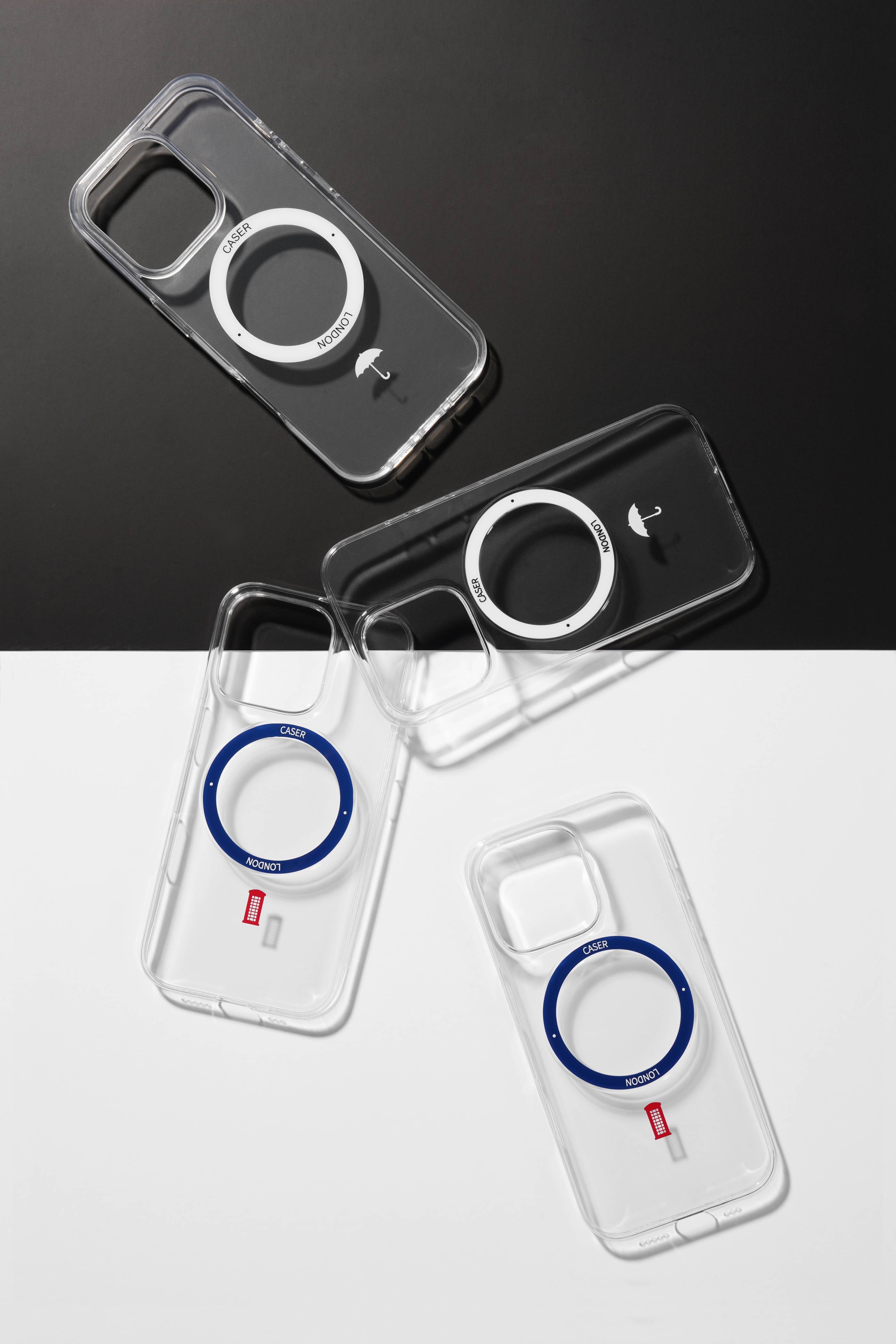 CASER LONDON the iconic slim collection - clear ultra slim iPhone cases